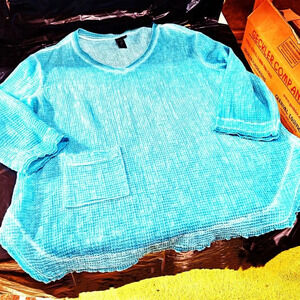 Focus Casual Life, Women's Waffle Top-L